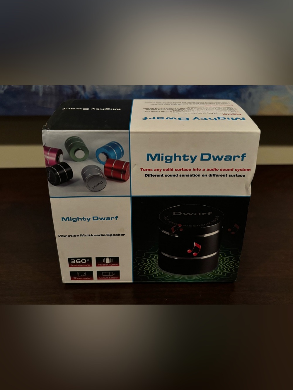 Mighty Dwarf 5W Vibration Multimedia Speaker